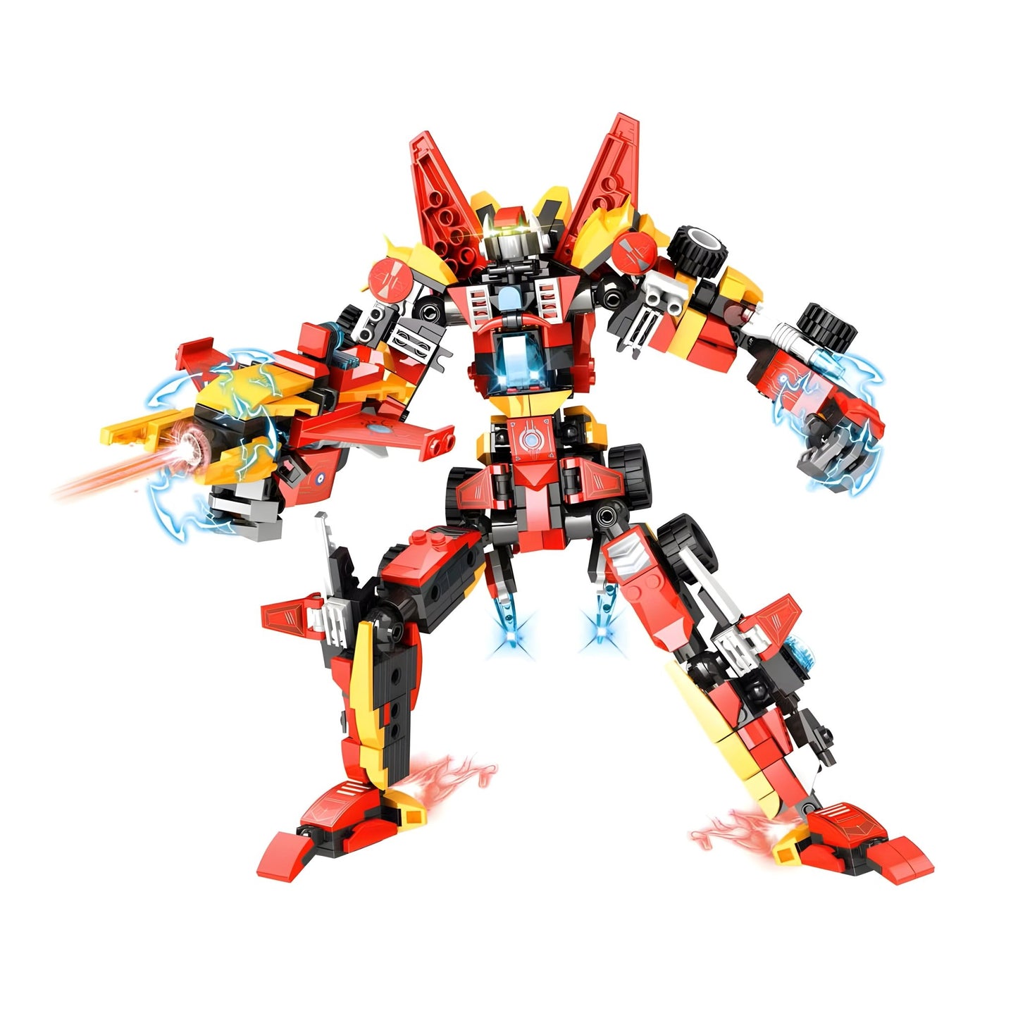 Transforming Robot – 657 PCS STEM Building Set for Kids - STEM Building Toy by LULEGO