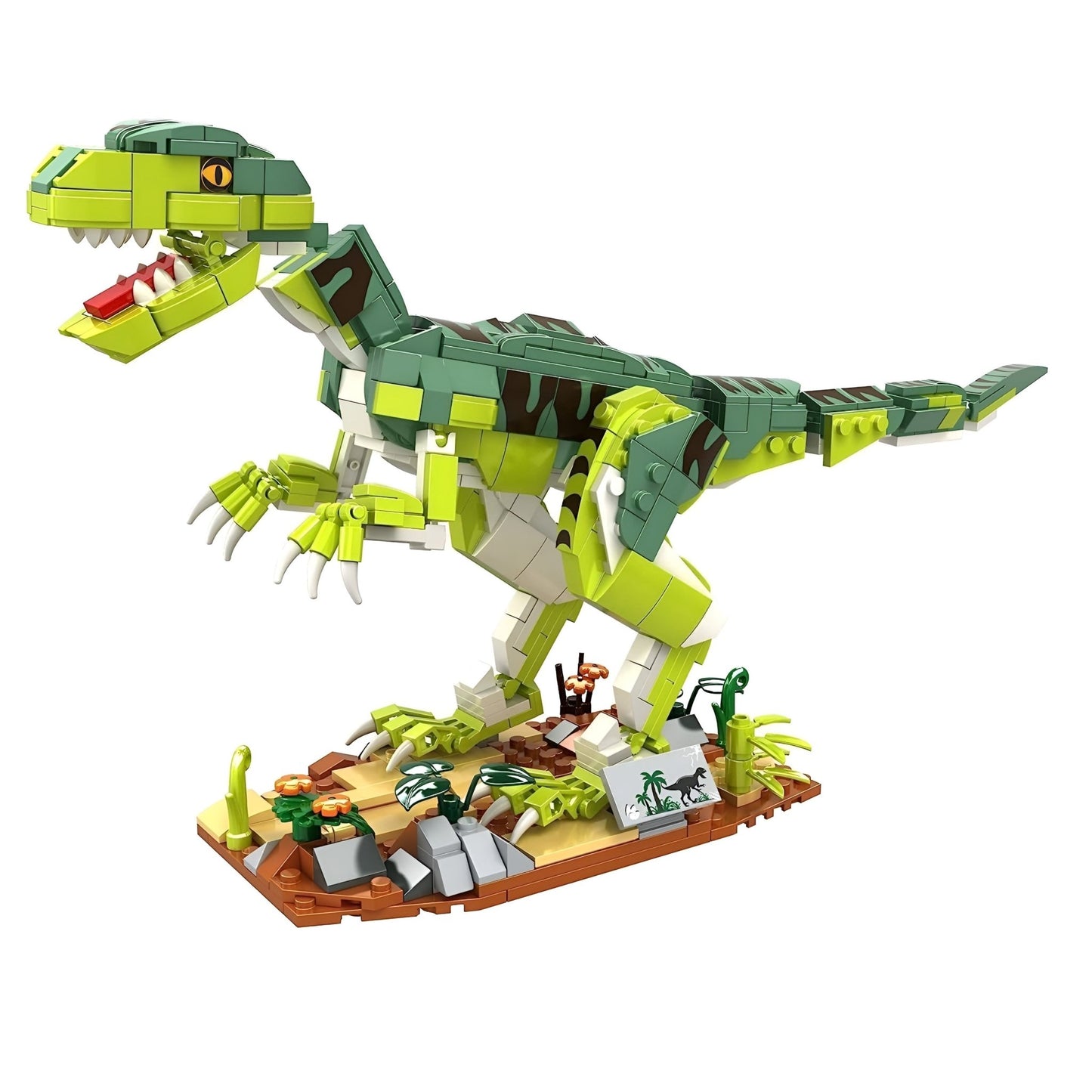 Jurassic Velociraptor Dinosaur Set – 535 PCS STEM Toy - STEM Building Toy by LULEGO