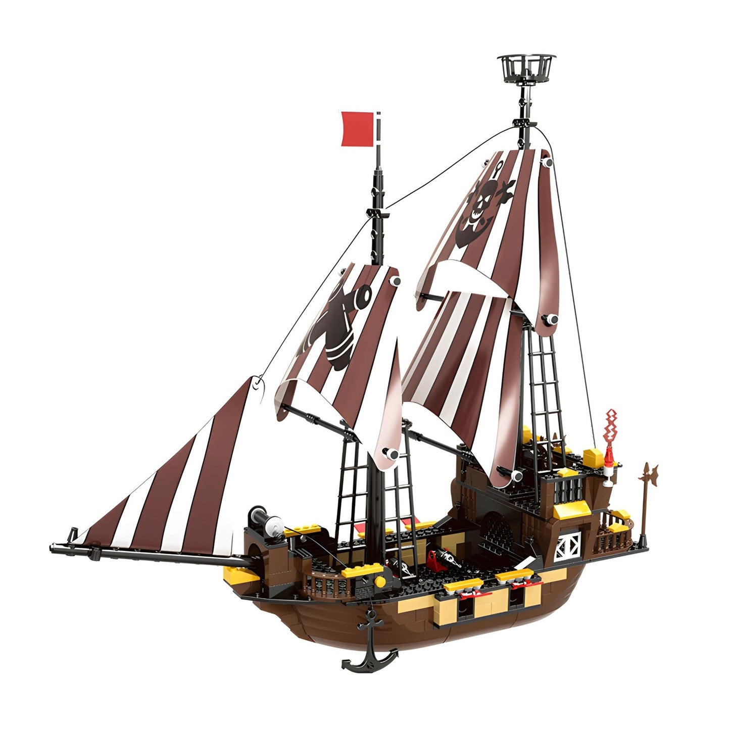 Pirate Ship Set – 509 PCS Creative STEM Adventure Toy for Kids - STEM Building Toy by LULEGO