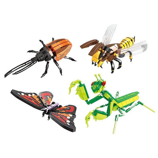 Insect STEM Building Set – 727 PCS Nature - Inspired Brick Kit - STEM Building Toy by LULEGO