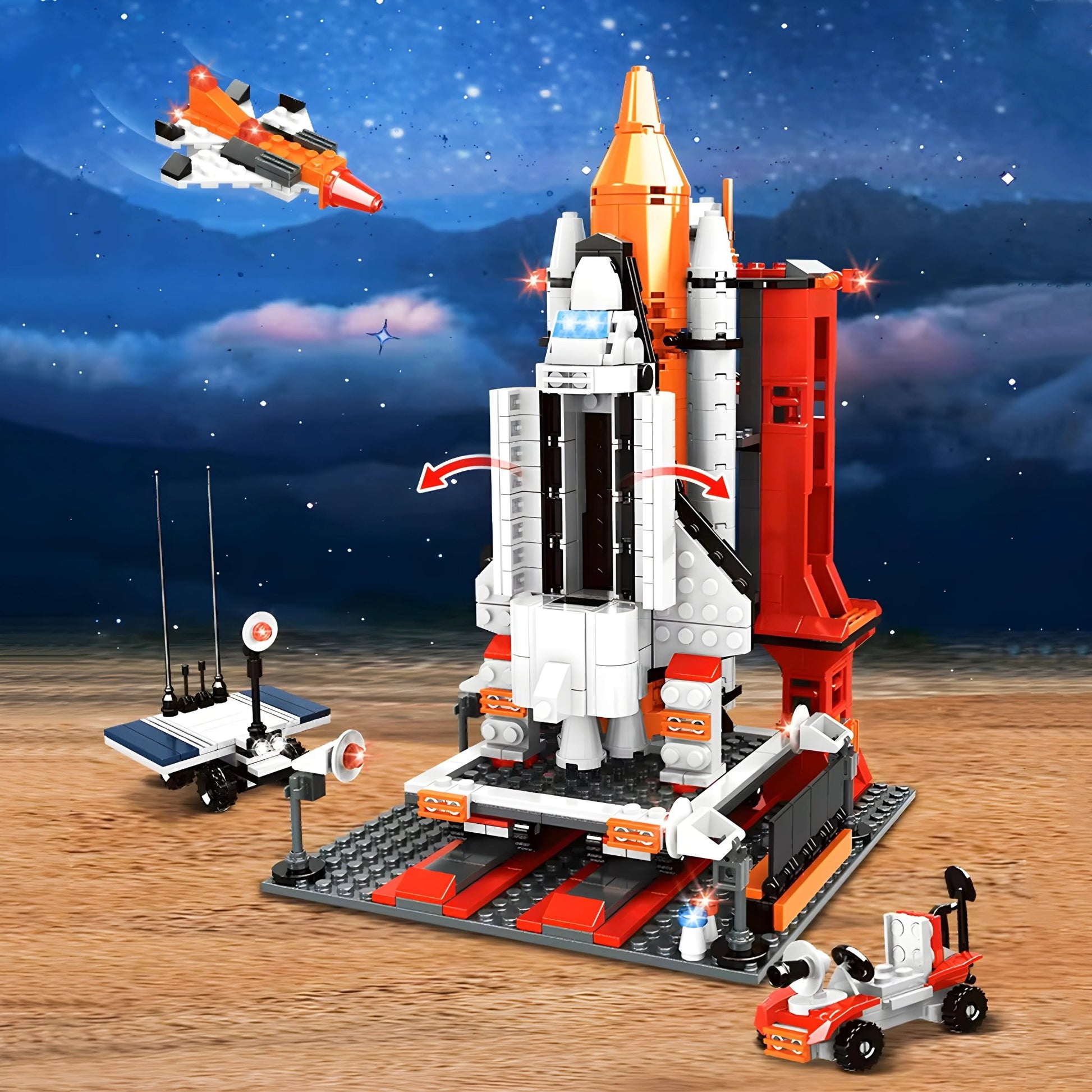 Aviation Space Shuttle – 703 PCS STEM Toy for Kids - STEM Building Toy by LULEGO