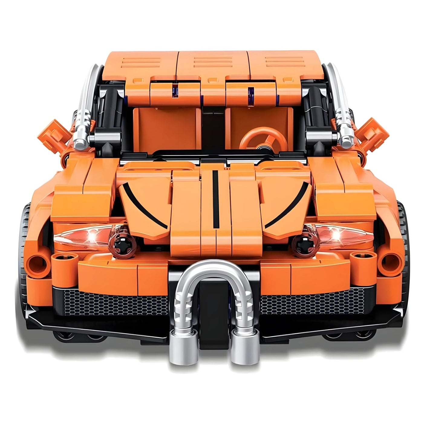 Pull - Back Racing Car – 388 PCS STEM Vehicle Toy for Kids 6+ - STEM Building Toy by LULEGO