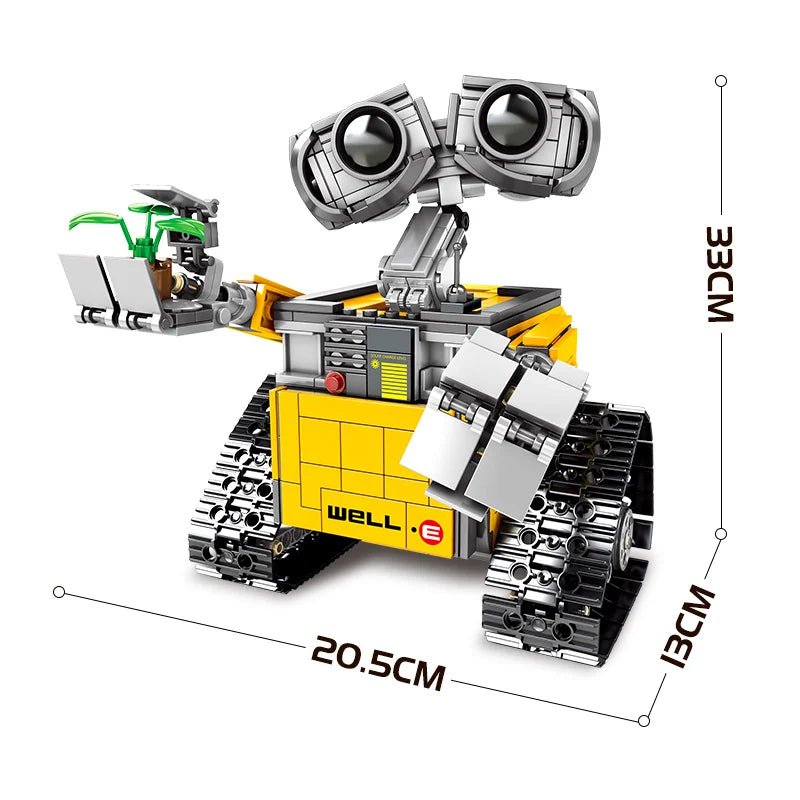 Wall - E Robot Building Set – 687 PCS Movie - Inspired Toy 6+ - STEM Building Toy by LULEGO