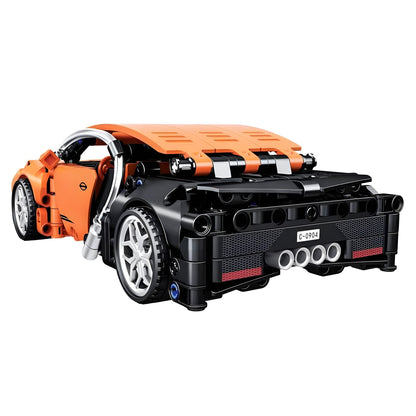 Pull - Back Racing Car – 388 PCS STEM Vehicle Toy for Kids 6+ - STEM Building Toy by LULEGO