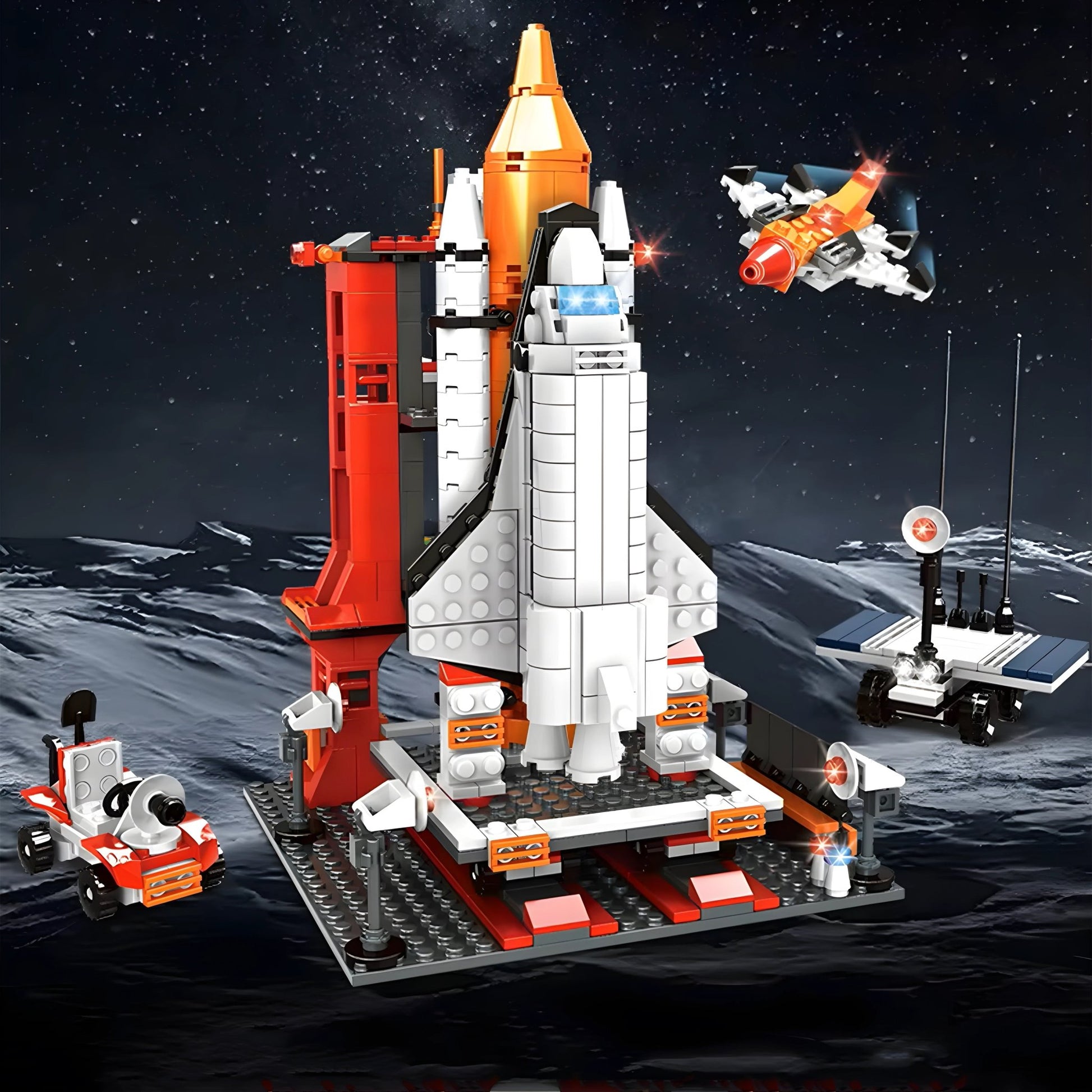 Aviation Space Shuttle – 703 PCS STEM Toy for Kids - STEM Building Toy by LULEGO