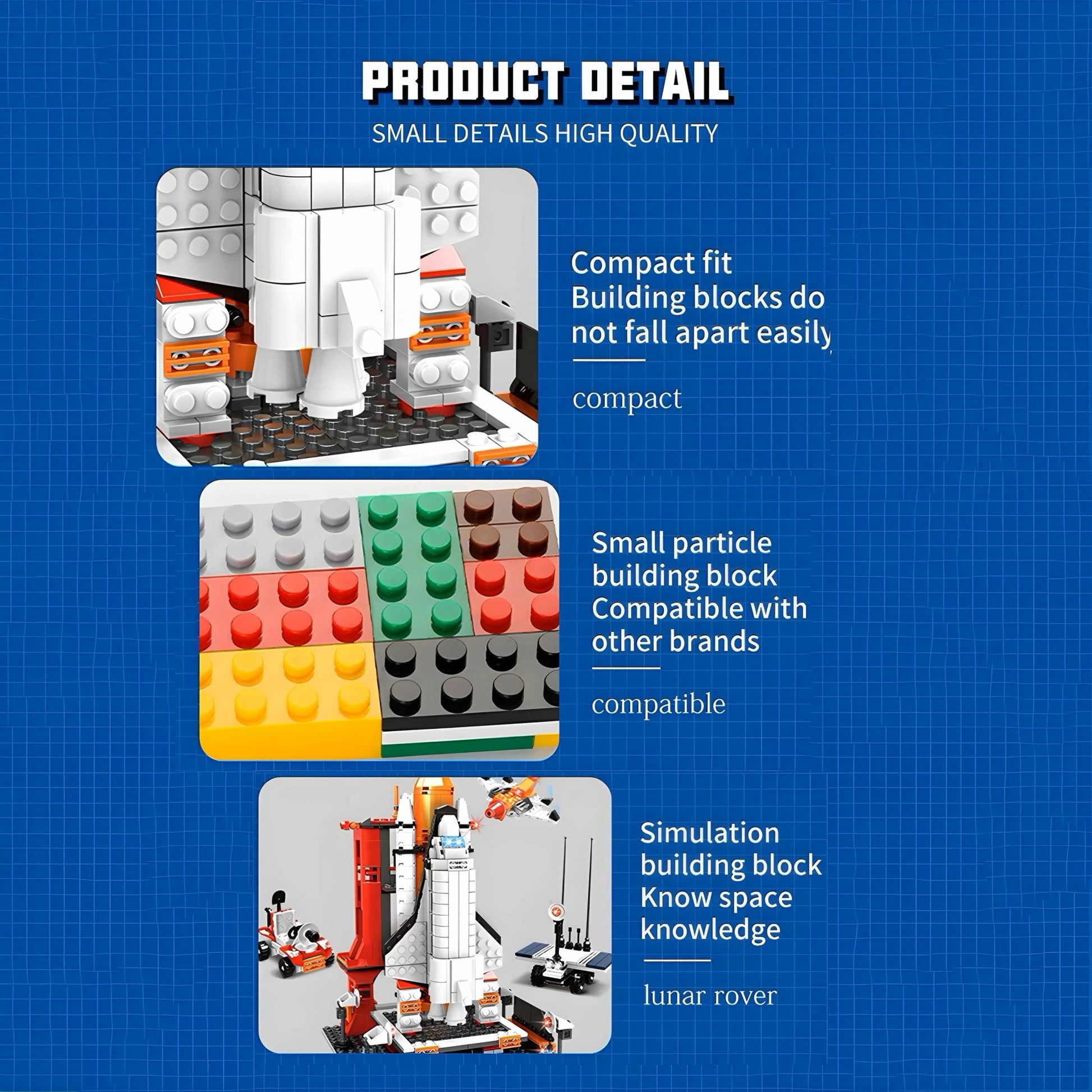 Aviation Space Shuttle – 703 PCS STEM Toy for Kids - STEM Building Toy by LULEGO