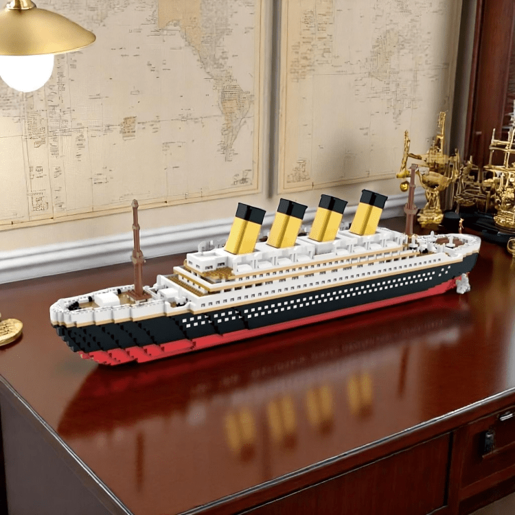 Titanic Cruise Ship – 3688 PCS Large DIY Brick Ocean Model - STEM Building Toy by LULEGO