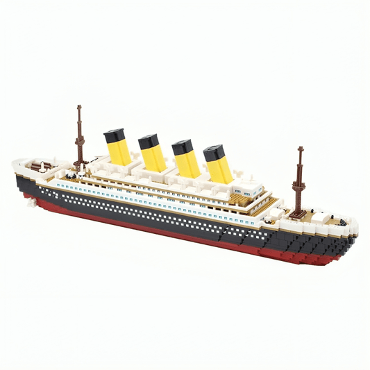 Titanic Cruise Ship – 3688 PCS Large DIY Brick Ocean Model - STEM Building Toy by LULEGO